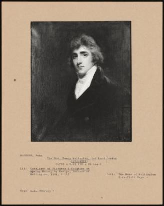 The Hon. Henry Wellesley, 1st Lord Cowley