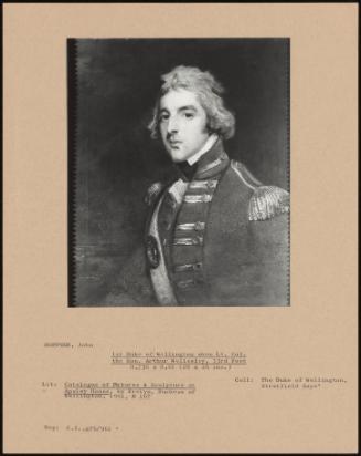 1st Duke Of Wellington When Ltd. Col. The Hon. Arthur Wellesley, 33rd Foot