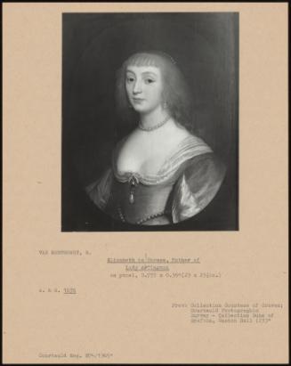 Elizabeth De Hornes, Mother Of Lady Arlington