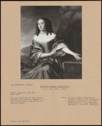 Princess Sophia (1630- 1714)