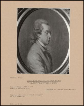 George Simon Harcourt, Viscount Nuneham (Later 2nd Earl Harcourt) (1736-1809)