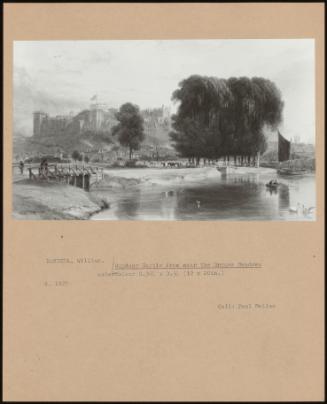 Windsor Castle From Near The Brocas Meadows