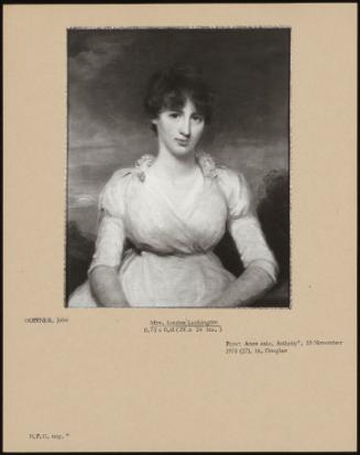 Mrs. Louisa Lushington