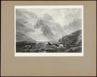 Landscape With Sheep & Cattle