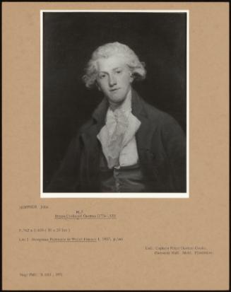 Bryan Cooke M.P. Of Owston (1756-1821)