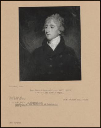 Hon. Edward Spencer Cowper (1779-1823)