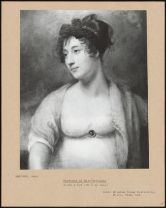 Portrait Of Miss Greville