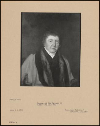 Portrait Of John May, Aged 56