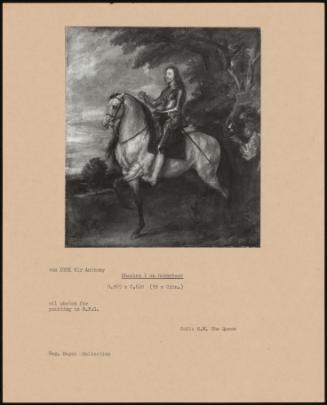 Charles I On Horseback