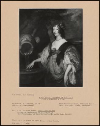 Lucy Percy, Countess Of Carlisle