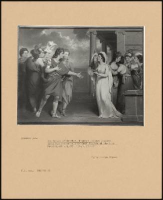 The Return Of Orestes: Figures Include Charles James Fox And Other Prominent Figures At The Time