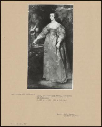 Lady, Called Lucy Percy, Countess Of Carlisle