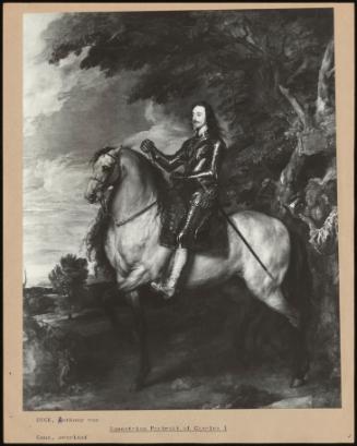 Equestrian Portrait Of Charles I