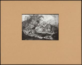 Landscape With Watermill & Figures