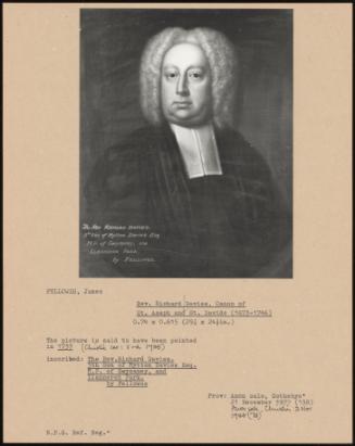 Rev. Richard Davies, Canon Of St. Asaph And St. Davids (1673-1746)