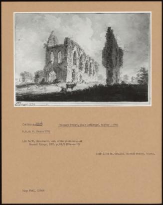 Newark Priory, Near Guildford, Surrey - 1792