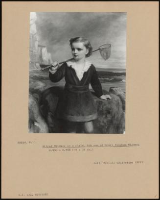 Alfred Mildmay As A Child. 4th Son Of Henry Bingham Mildmay
