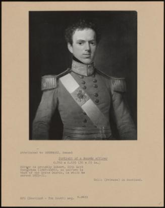 Portrait Of A Guards Officer
