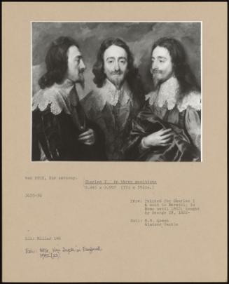 Charles I In Three Positions