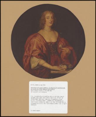 PORTRAIT OF ANNE SOPHIA, COUNTESS OF CARNARVON (D. 1695) IN A PINK DRESS AND PEARLS