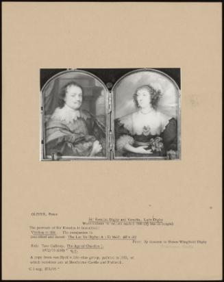 Sir Kenelm Digby And Venetia, Lady Digby