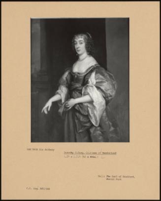 Dorothy Sidney, Countess Of Sunderland