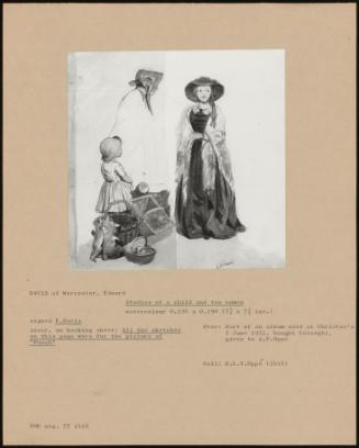Studies Of A Child And Two Women