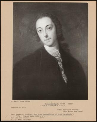 Horace Walpole ( 1678 - 1757 )