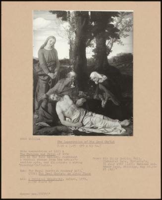 The Lamentation Of The Deed Christ