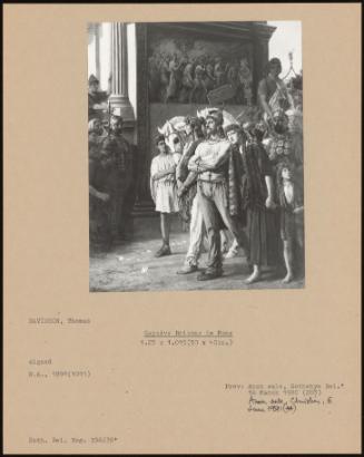 Captive Britons In Rome