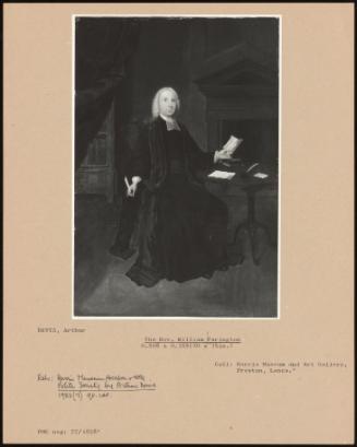 The Rev. William Farington