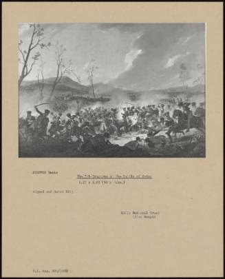 The 7th Dragoons At The Battle Of Ortez