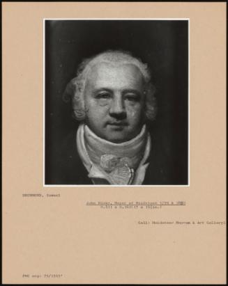 John Blake, Mayor Of Maidstone 1799 & 1800