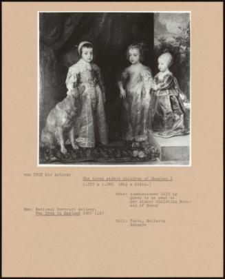 The Three Eldest Children Of Charles I