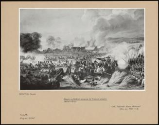 Attack On British Squares By French Cavalry