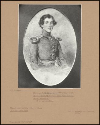 William Pollexfen Radcliffe (1822-1897) In The Uniform Of The 20th Foot (East Devon Regiment)