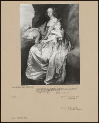 Lady Mary Villiers, Duchess Of Richmond And Lennox As St. Agnes