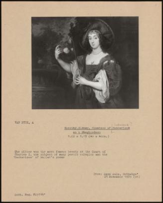 Dorothy Sidney, Countess Of Sutherland? Sunderland As A Shepherdess