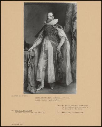 Henry Danvers, Earl Of Danby (1573-1644)