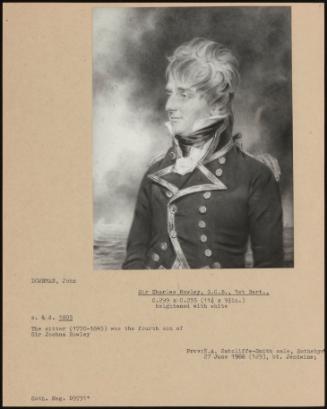 Sir Charles Rowley, G.C.B., 1st Bart.,