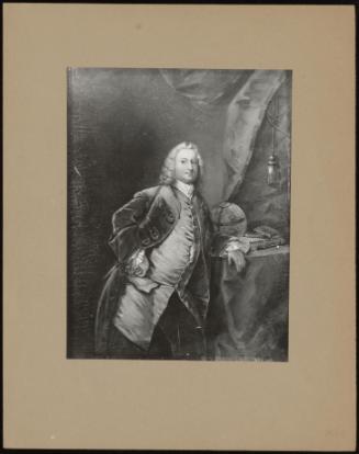 Portrait Of A Gentleman In Mid - 18th Century Costume