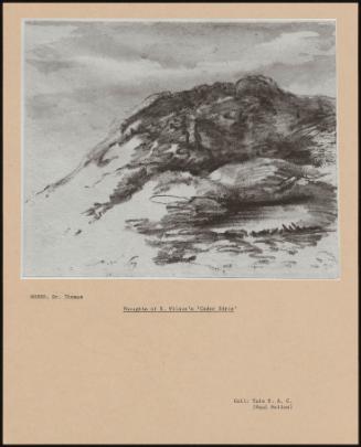 Thoughts Of R. Wilson's 'cader Idris'