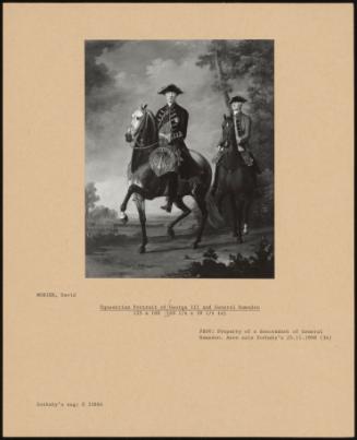 Equestrian Portrait Of George III And General Ramsden