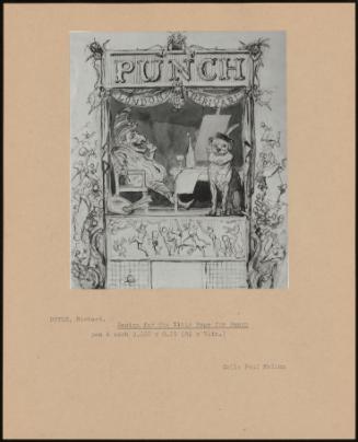 Design For The Title Page For Punch