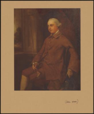 Portrait of Humphrey Hall (1738-1801) of Goldings, Bengo, Herts and Manadon, Near Plymouth