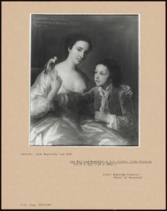 Sir William Hamilton & His Sister, Lady Warwick