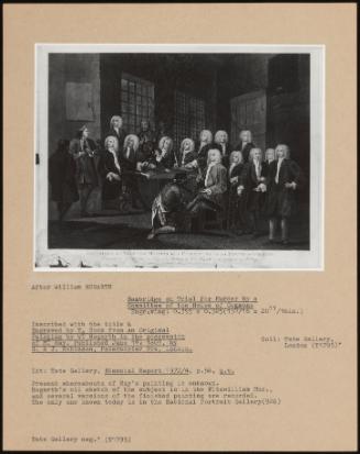 Bambridge On Trial For Murder By A Committee Of The House Of Commons