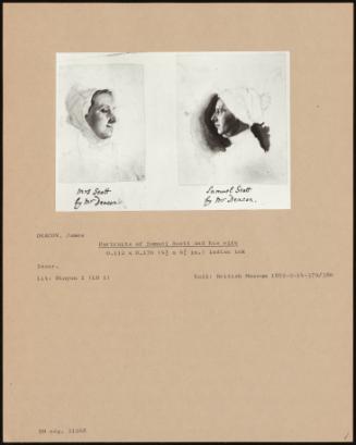 Portraits Of Samuel Scott And His Wife