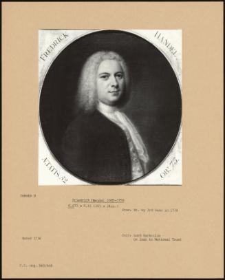 Friedrich Handel 1685 - 1759