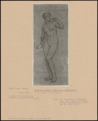 Study Of A Female Figure For 'shuttlecock'